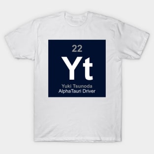 Yuki Tsunoda Driver Element T-Shirt